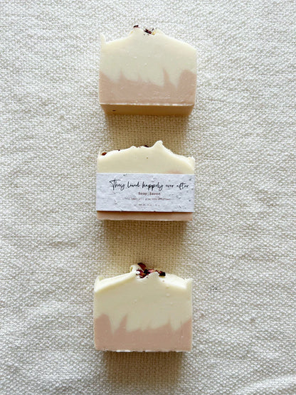 They Lived Happily Ever After: Wedding Favour Soap Bar