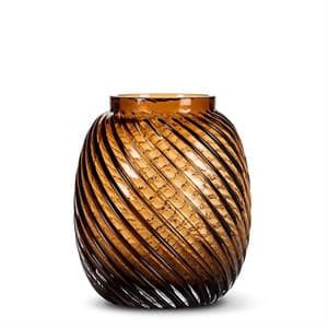 Small Swirl Barrel Vase