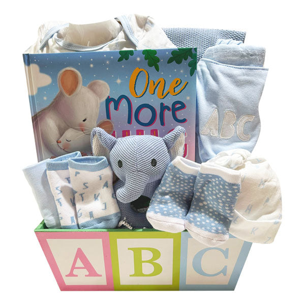 ABC Baby Boy Basket - Treasures of my HeART