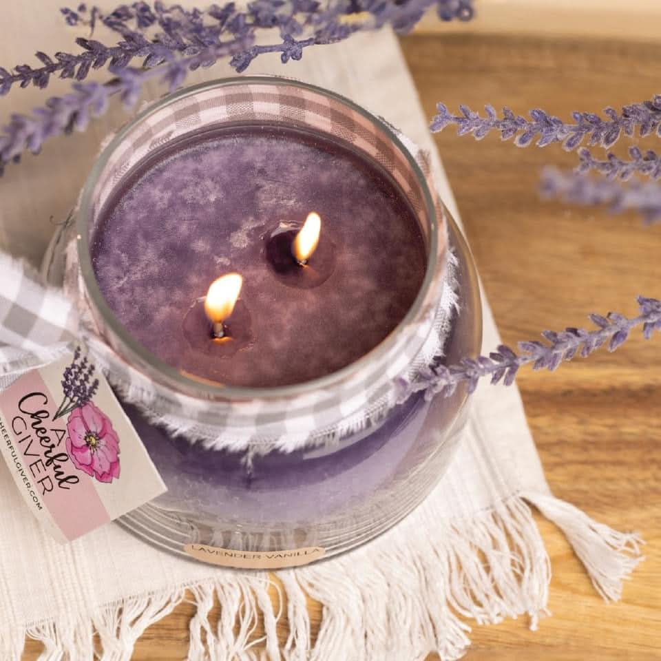 Lavender Vanilla - 22 oz Mama Candle Treasures of my HeART