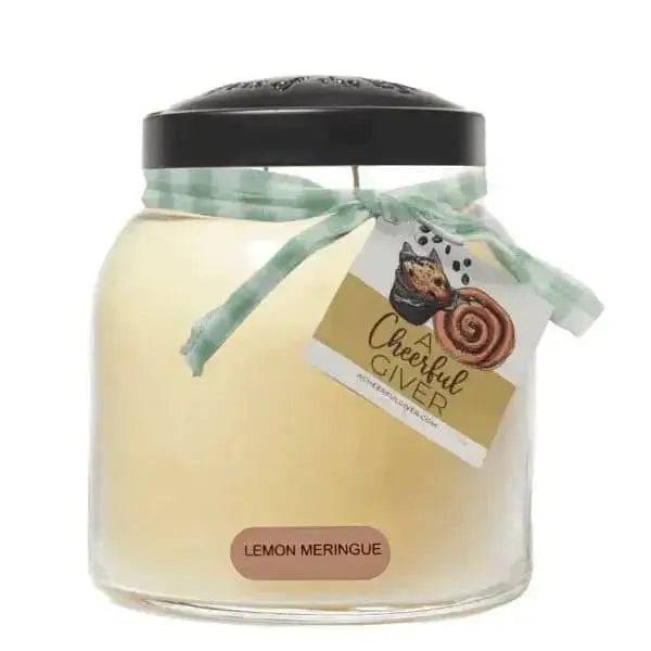 Lemon Meringue - 34 Oz, Double Wick, Papa Jar - Treasures of my HeART