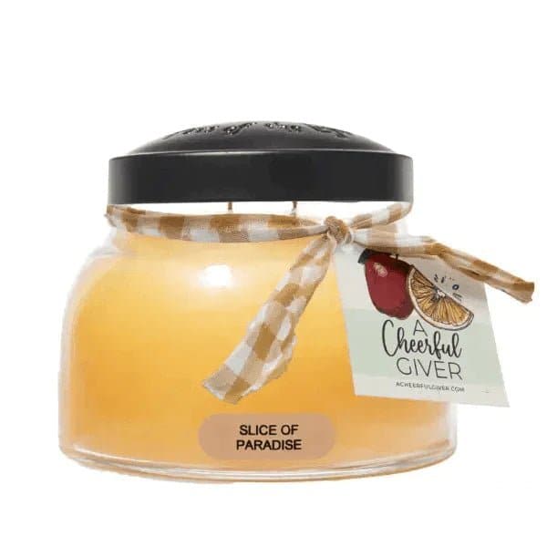 Slice Of Paradise Scented Candle - 22 Oz, Double Wick, Mama Jar - Treasures of my HeART