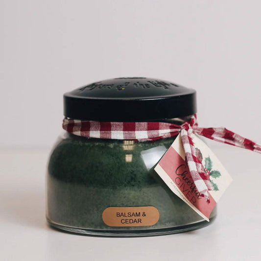 Balsam and Cedar - 22 oz Mama Candle Treasures of my HeART