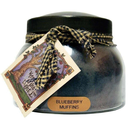 Blueberry Muffins Scented Candle - 22 oz, Double Wick, Mama Jar Treasures of my HeART