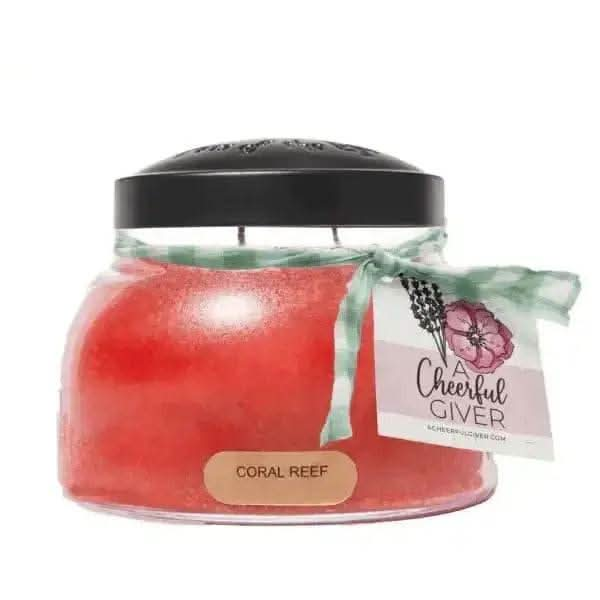 Coral Reef Scented Candle - 22 Oz, Double Wick, Mama Jar Treasures of my HeART