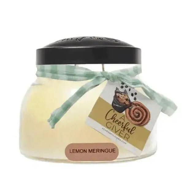 Lemon Meringue Scented Candle - 22 Oz, Double Wick, Mama Jar Treasures of my HeART