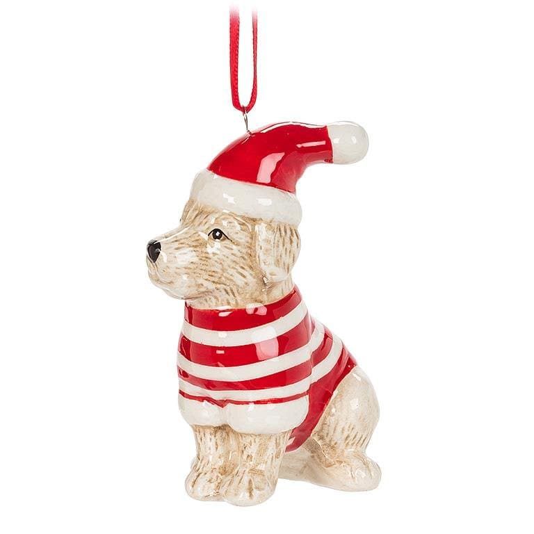 Dog in Sweater Ornament - Treasures of my HeART