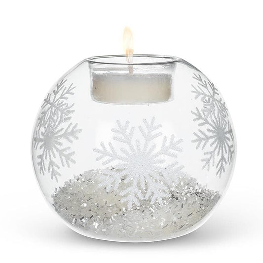 Snowflake & Snow Ball Votive - Treasures of my HeART