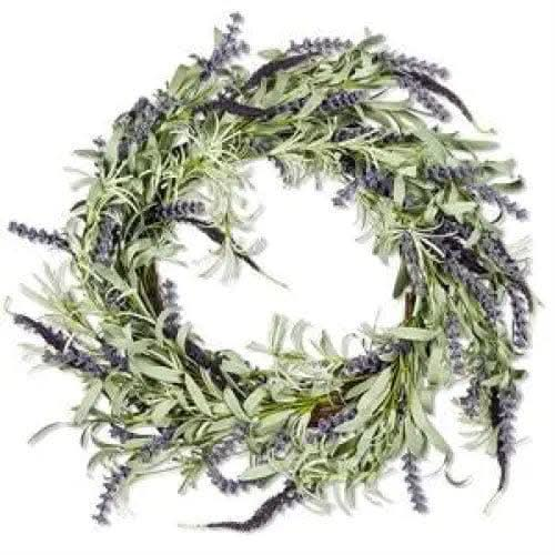 Lavender & Leaf Wreath Treasures of my HeART