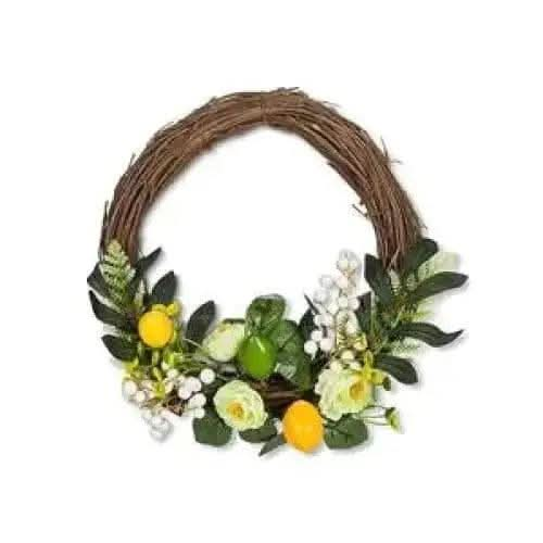 Small Lemon & Flower Wreath Treasures of my HeART