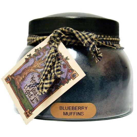Blueberry Muffins Scented Candle - 22 oz, Double Wick, Mama Jar | Treasures of my HeART