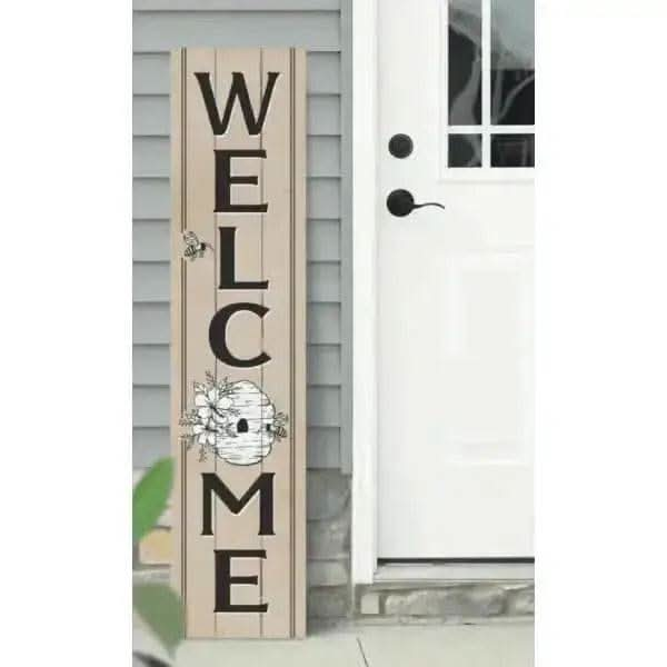 Welcome Bee Sign Treasures of my HeART