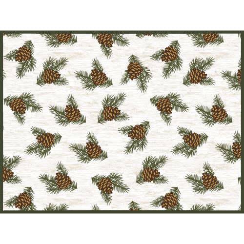 Woodland Pinecones Placemat - Treasures of my HeART