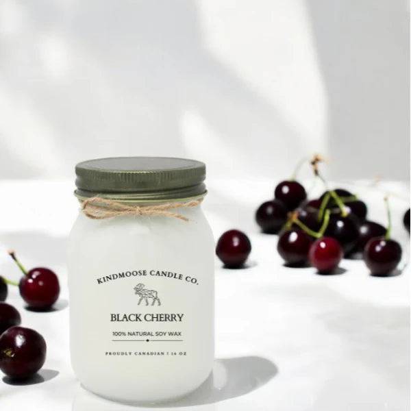 Black Cherry Soy Candle - Treasures of my HeART