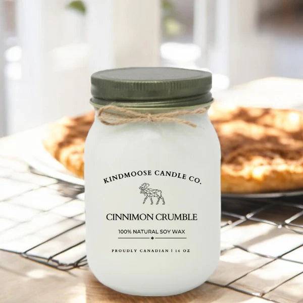 Cinnamon Crumble Soy Candle - Treasures of my HeART