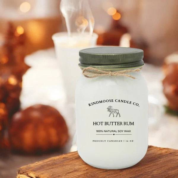 Hot Buttered Rum Soy Candle - Treasures of my HeART