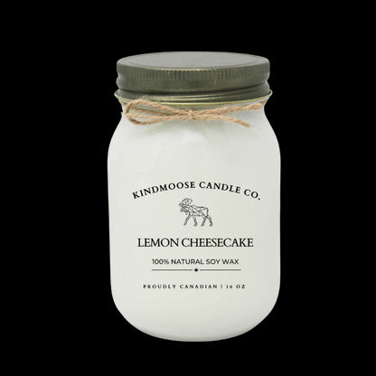 Lemon Cheesecake Soy Candle - Treasures of my HeART