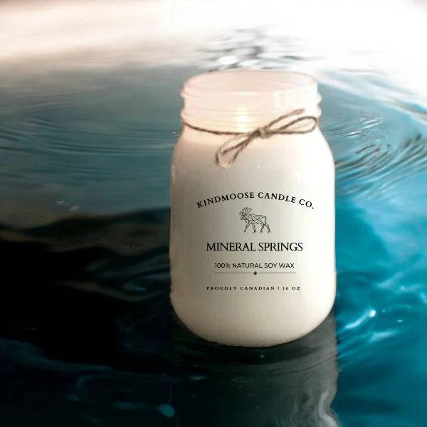 Mineral Springs Soy Candle - Treasures of my HeART