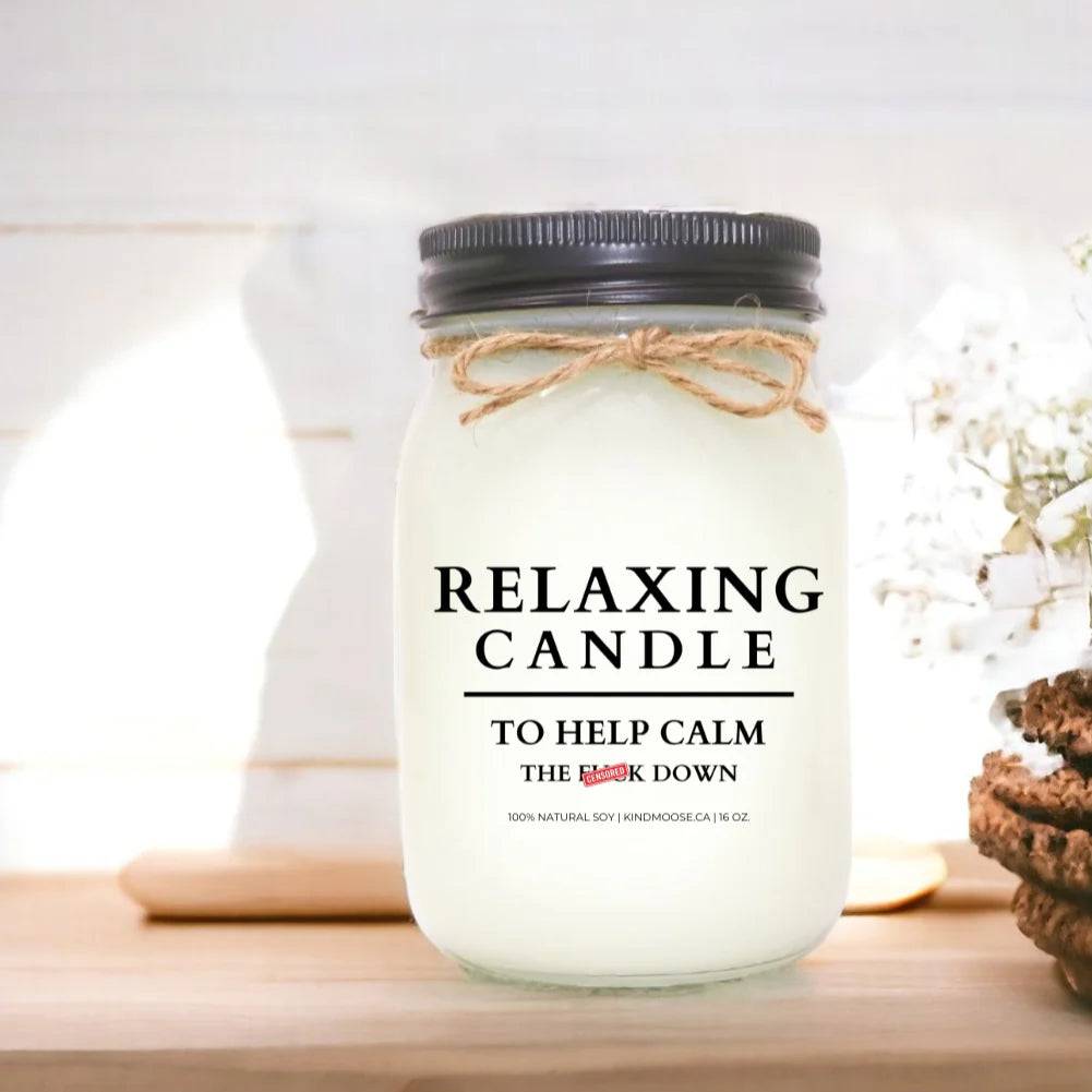 Relaxing Candle , To Help You Calm the F*ck Down - Treasures of my HeART