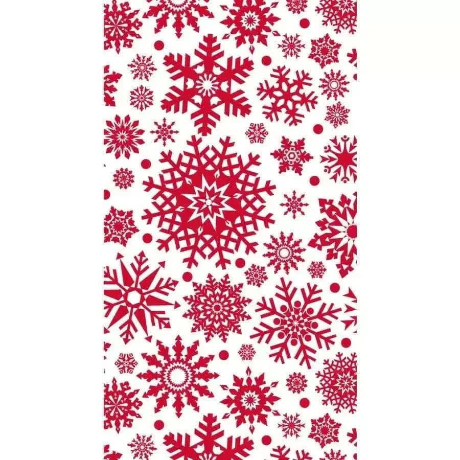 NAPKINS RED SNOWFLAKES - Treasures of my HeART