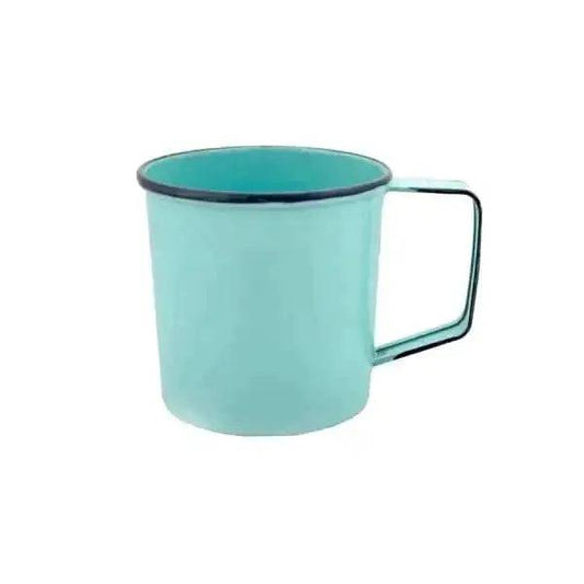 Enamel Metal Mug Blue 12 Oz - Treasures of my HeART