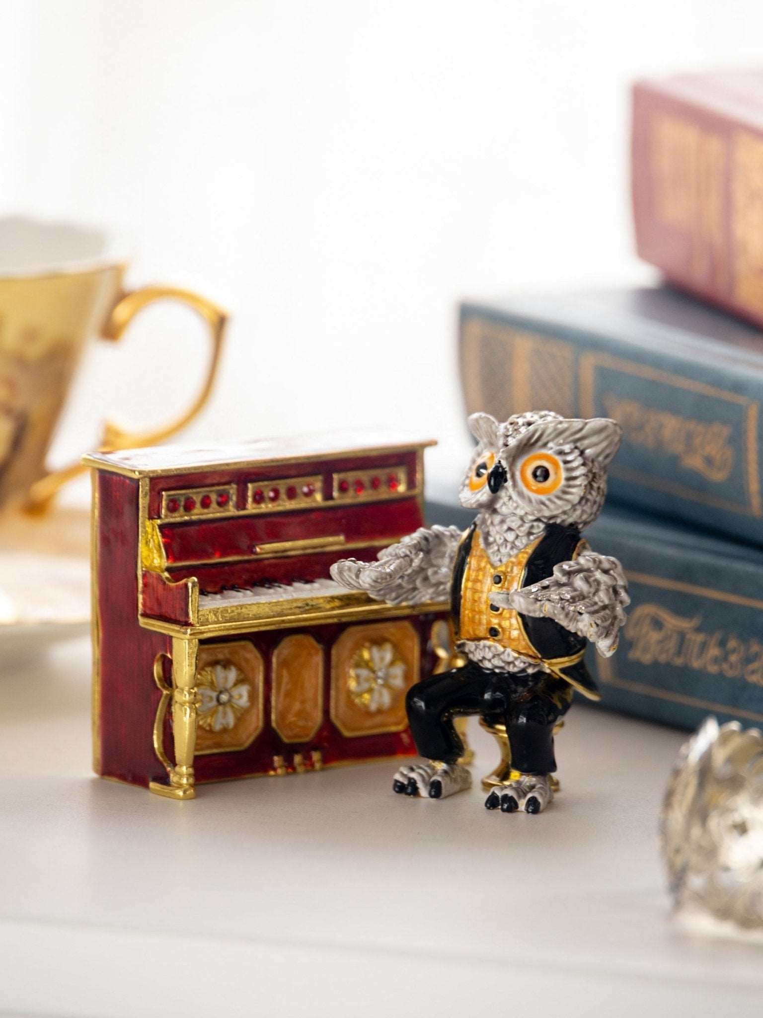 Owl Playing the Piano | Treasures of my HeART