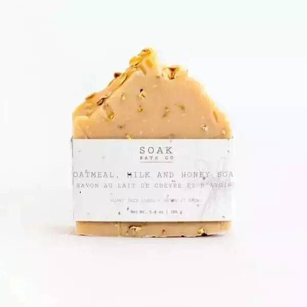 Oatmeal Milk And Honey Soap Bar - Treasures of my HeART