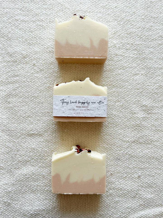 They Lived Happily Ever After: Wedding Favour Soap Bar - Treasures of my HeART