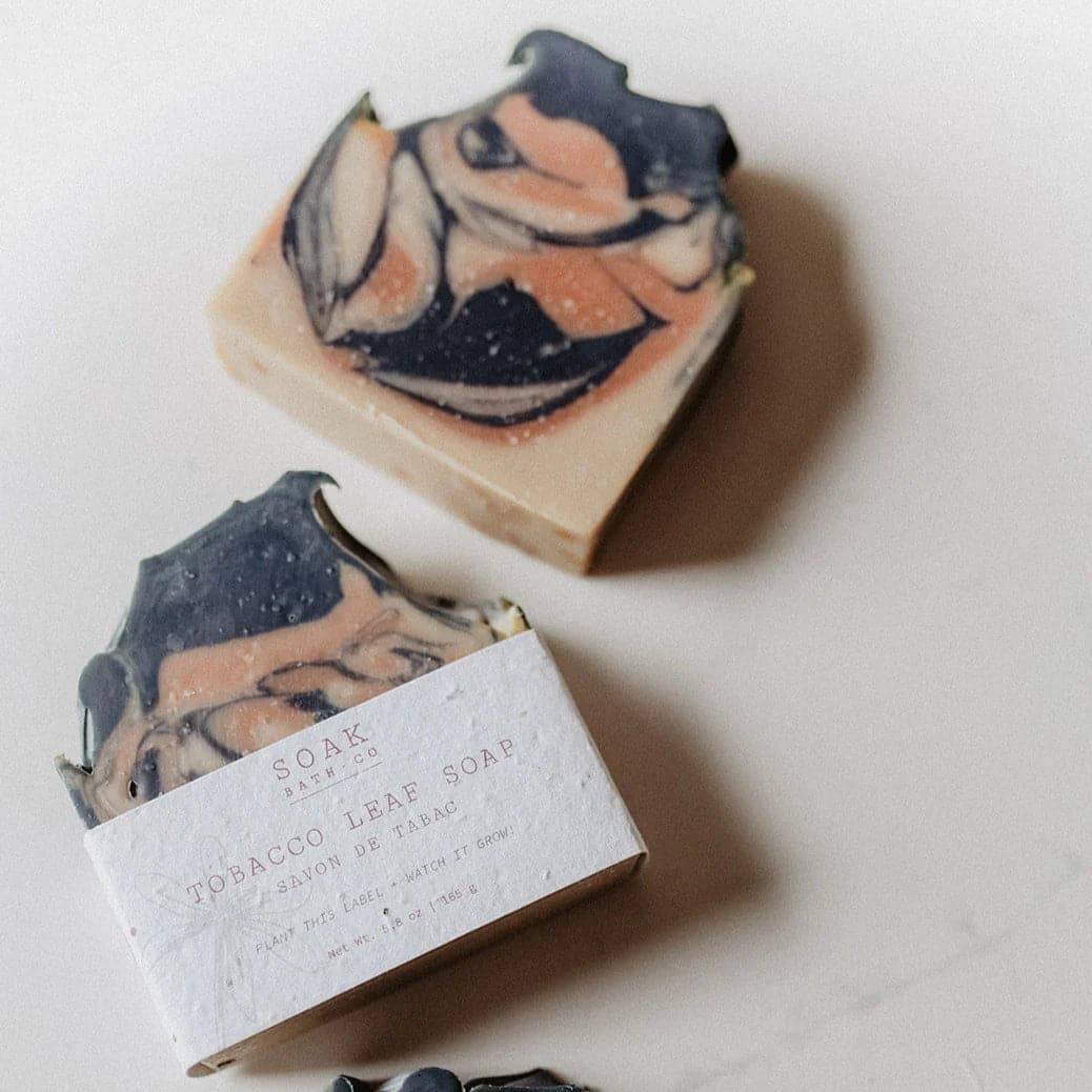 Tobacco Leaf Soap Bar - Treasures of my HeART