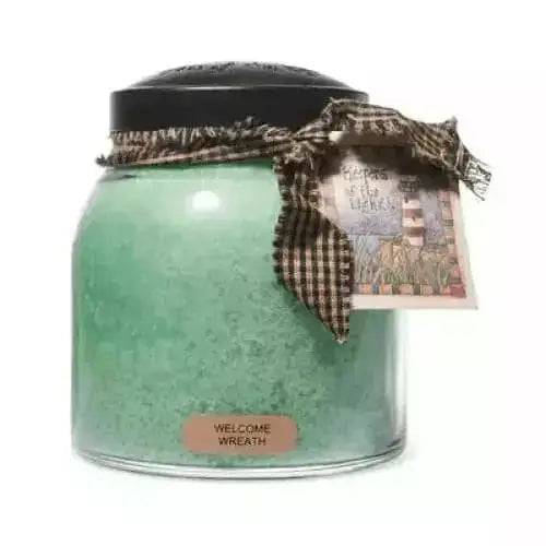 Welcome Wreath Scented Candle - Treasures of my HeART