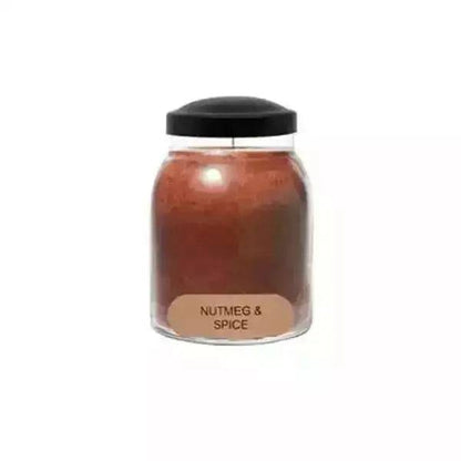 Nutmeg & Spice Scented Candle Baby Jar - Treasures of my HeART