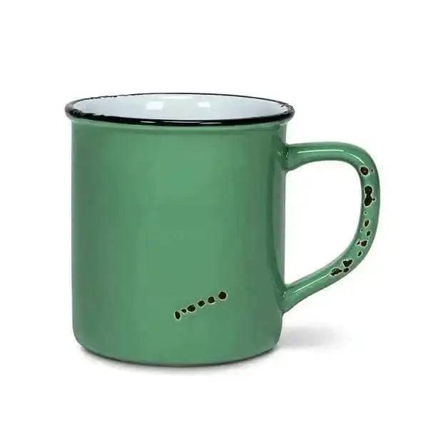 Enamel Look Mug Forest Green - Treasures of my HeART