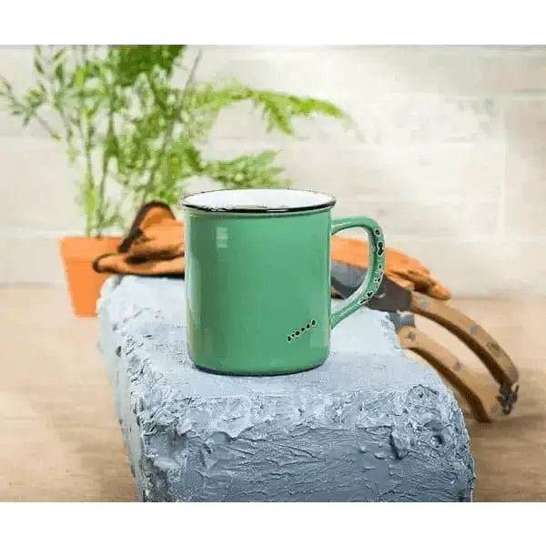 Enamel Look Mug Forest Green - Treasures of my HeART