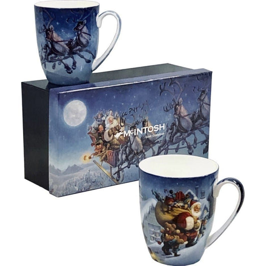 Santa Clause Mug Set - Treasures of my HeART