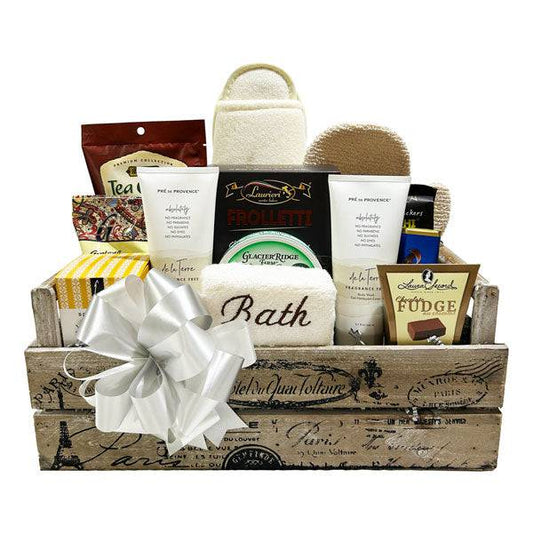 Naturally Unscented Bath Basket - Treasures of my HeART