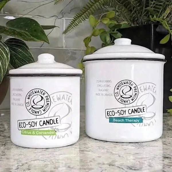 Enamelware 9oz Candle - Clothsline Treasures of my HeART