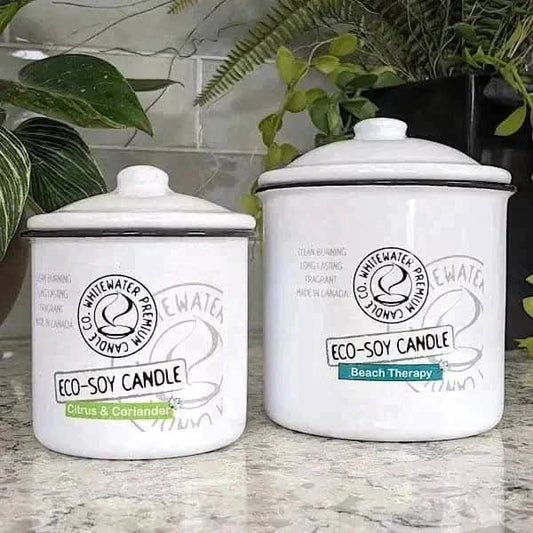 Enamelware 9oz Candle - Coconut Lime Treasures of my HeART