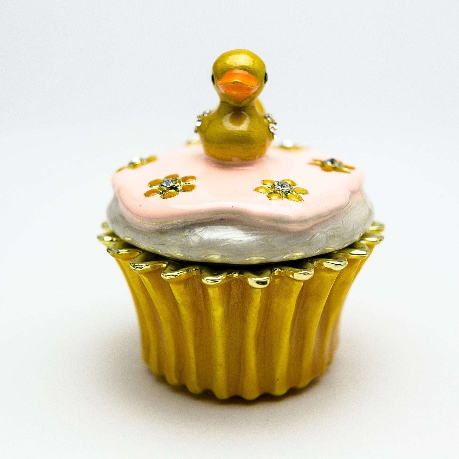 Yellow Duck on Cupcake | Treasures of my HeART