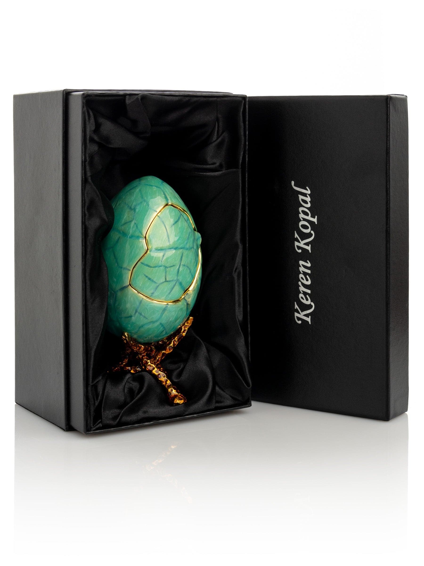 Turquoise Faberge Egg-2