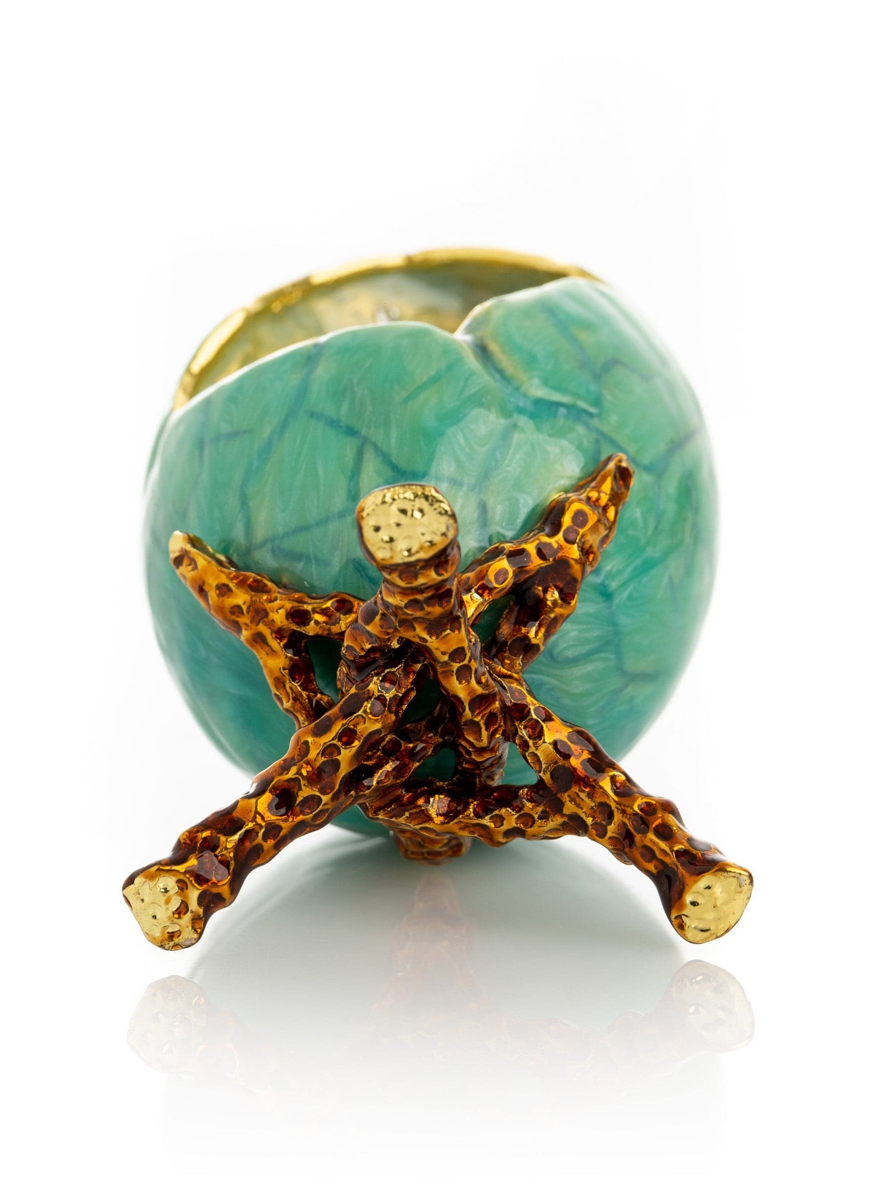 Turquoise Faberge Egg-5
