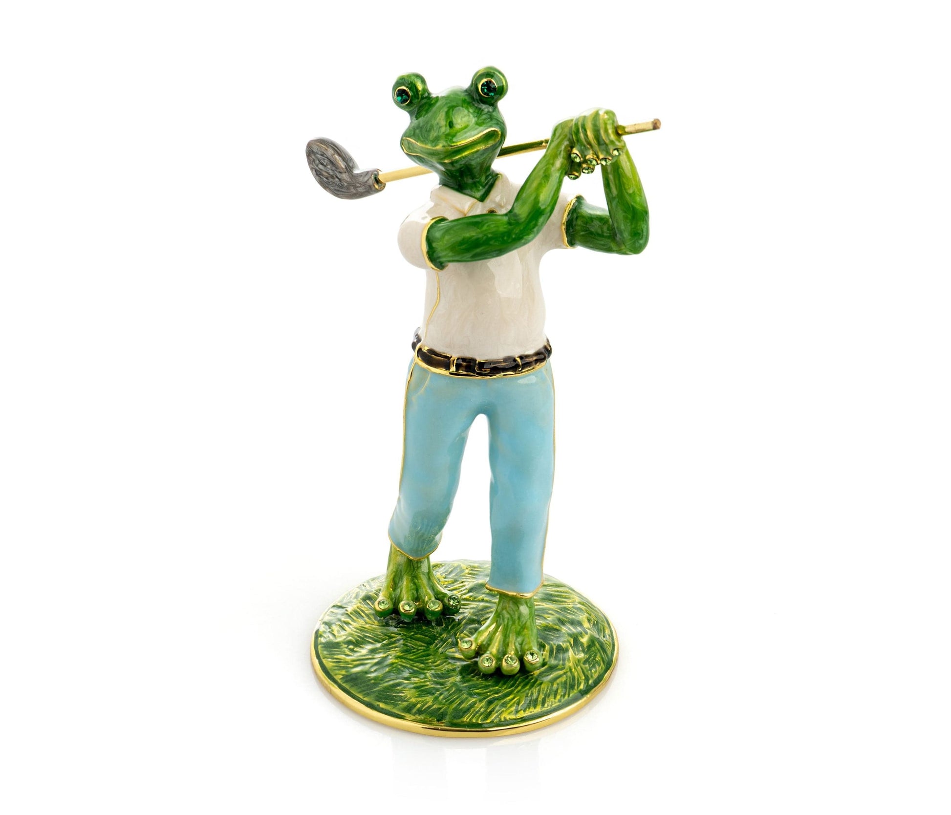 Frog Playing Golf-0
