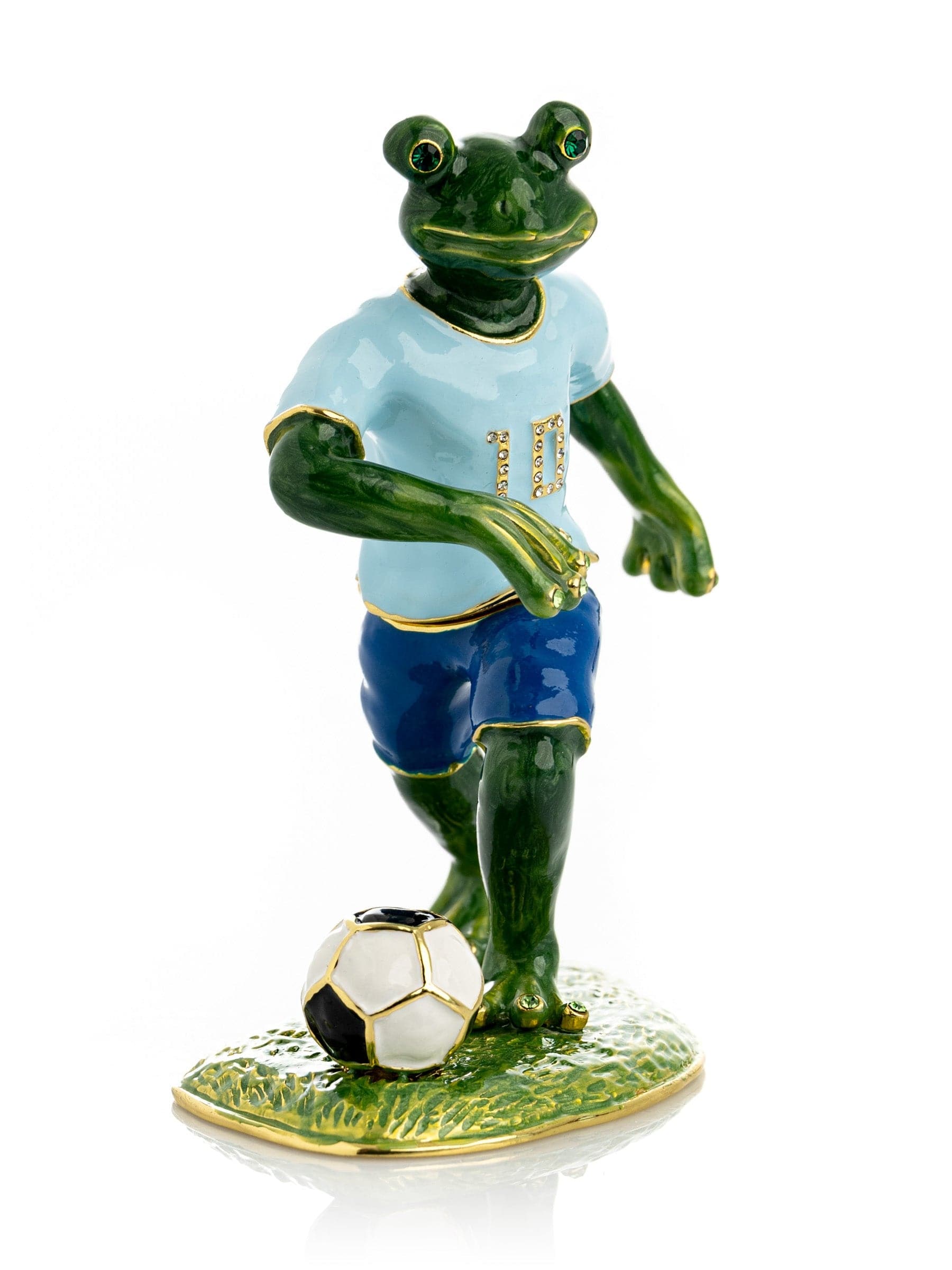 Frog Playing Football-3