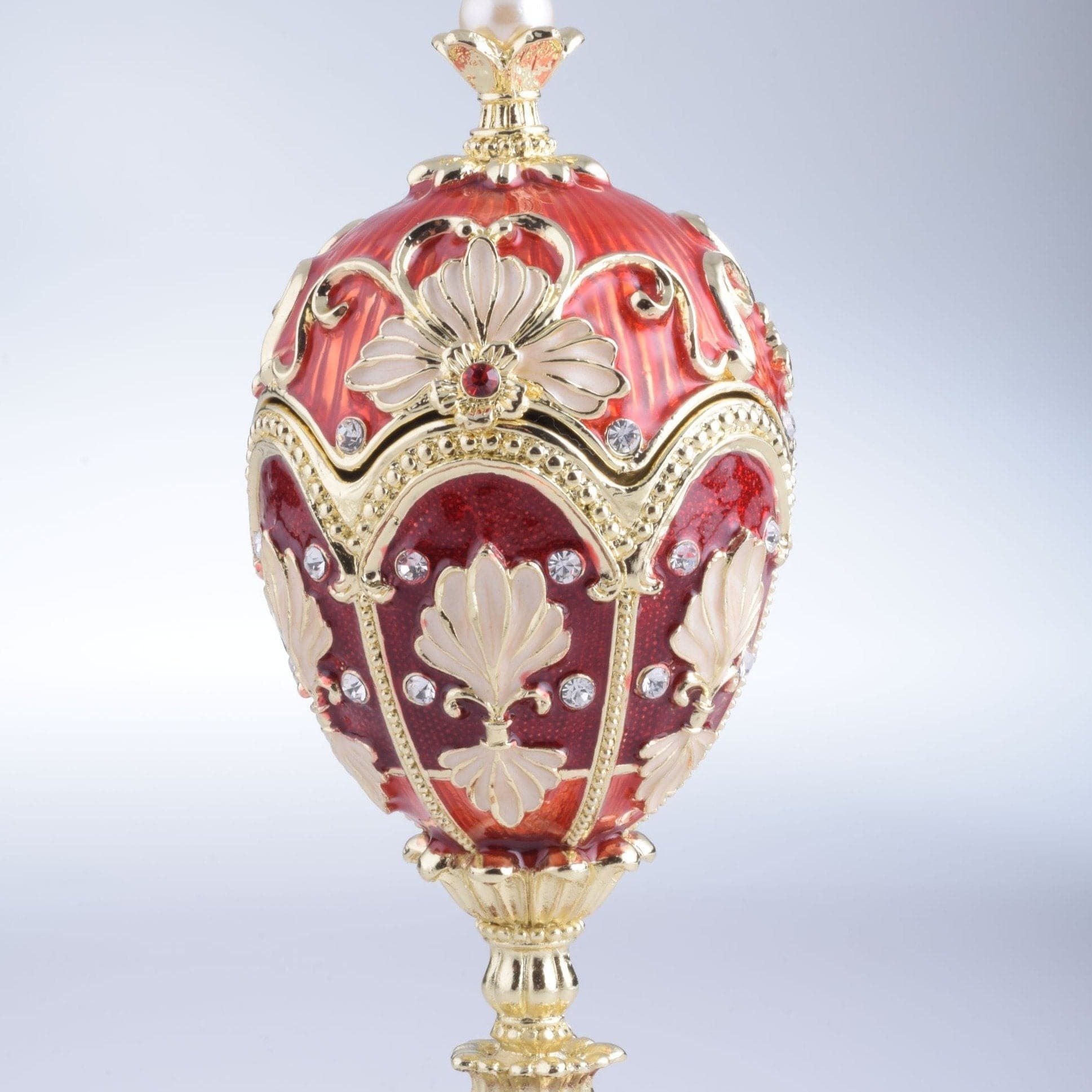 Music Playing Red Faberge Egg-1