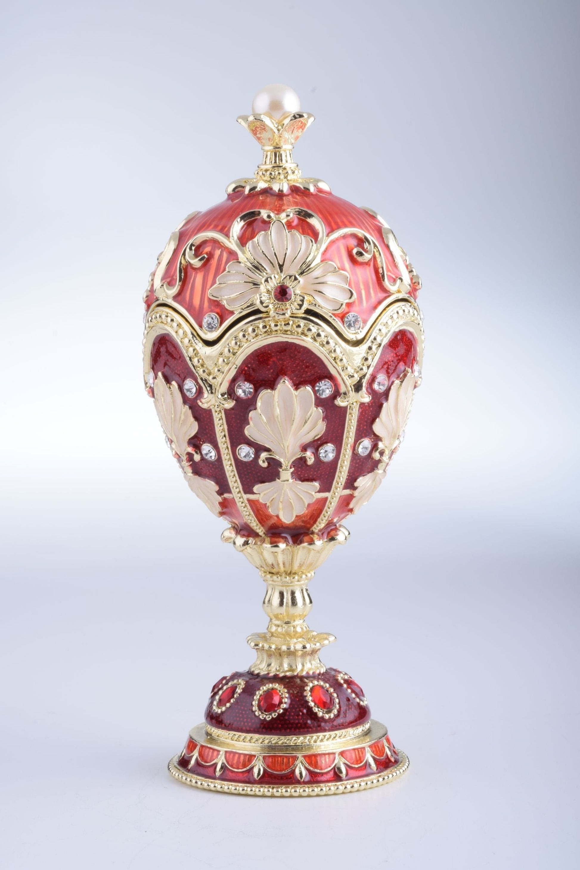 Music Playing Red Faberge Egg-2