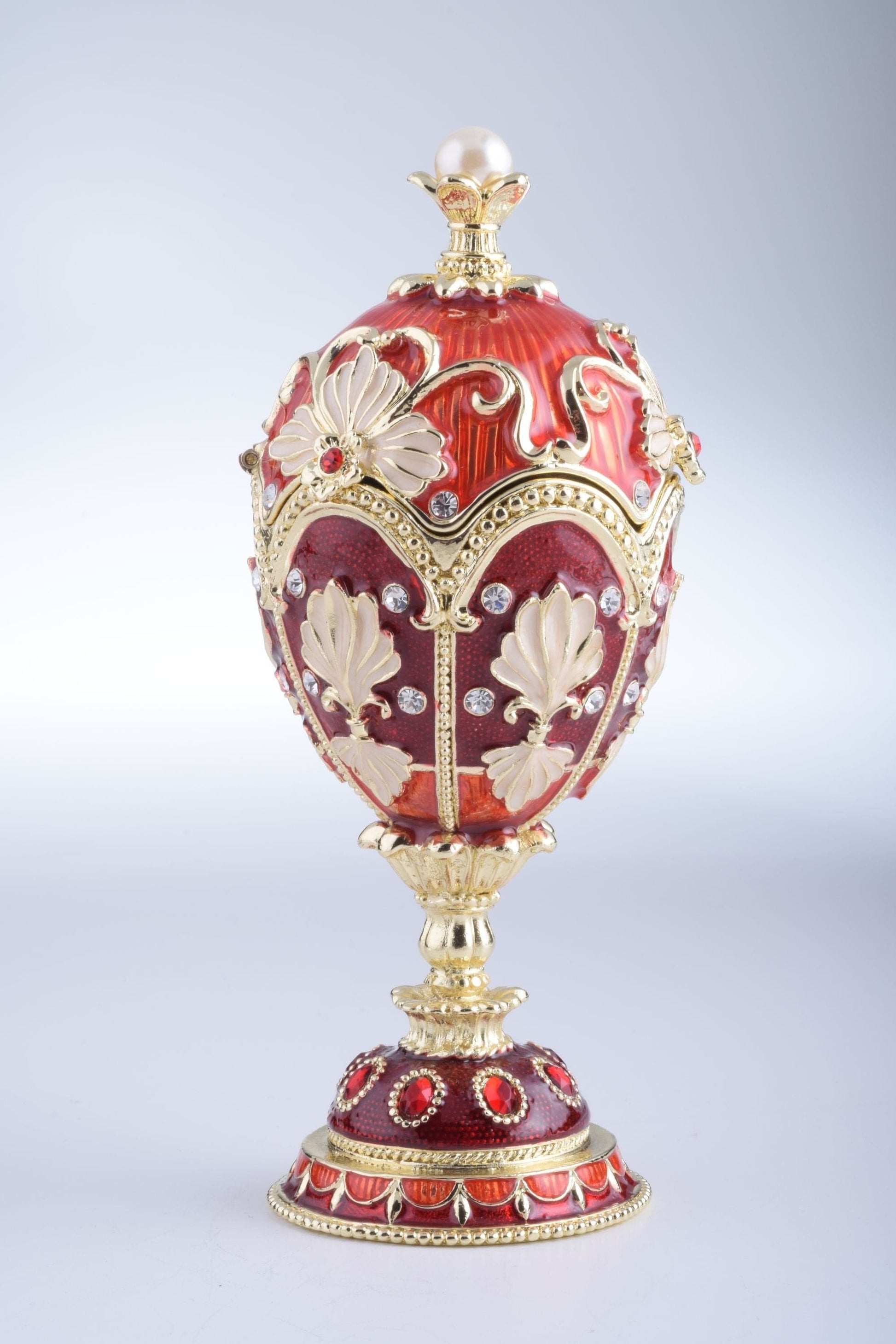 Music Playing Red Faberge Egg-3