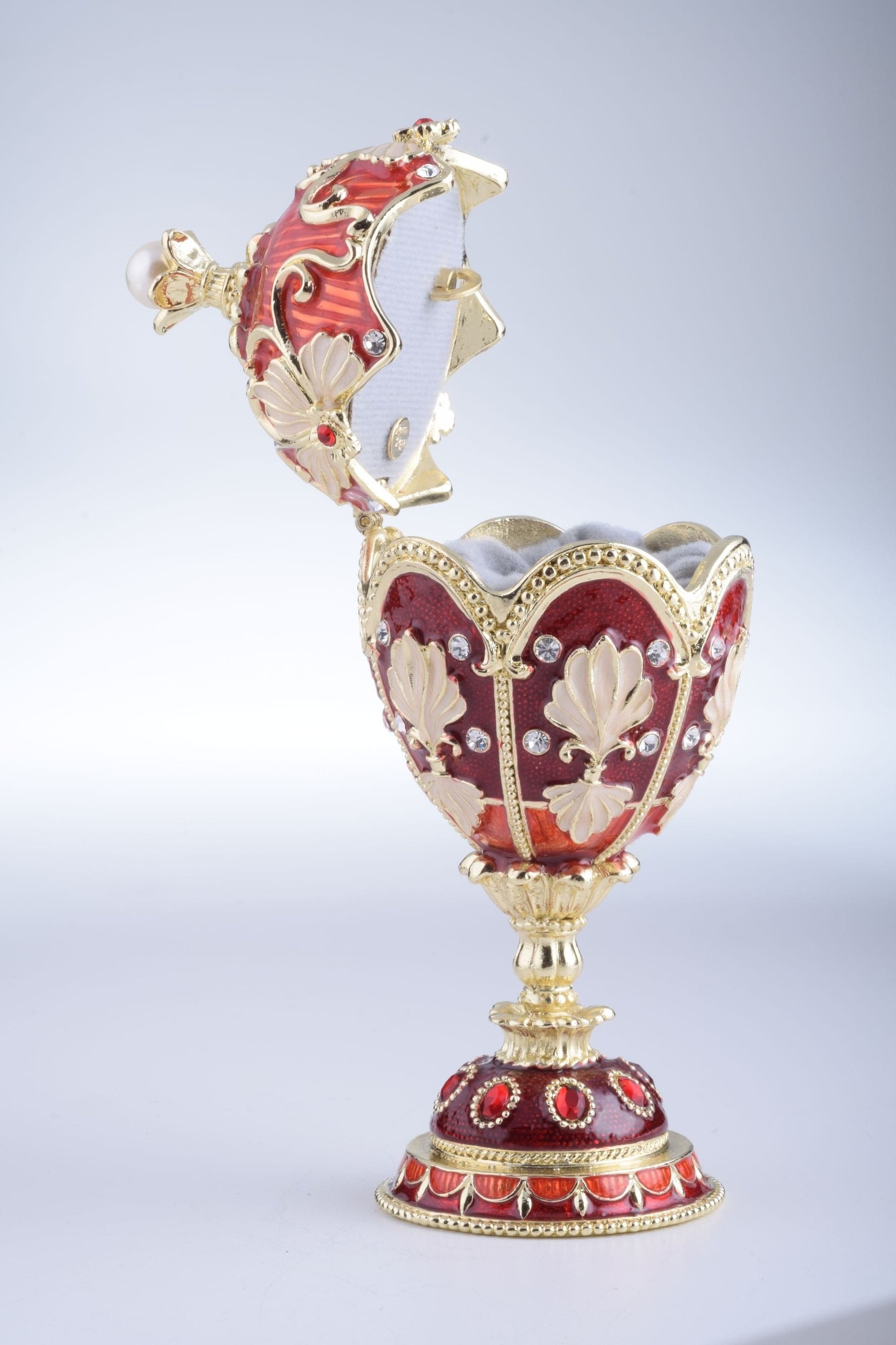 Music Playing Red Faberge Egg-4