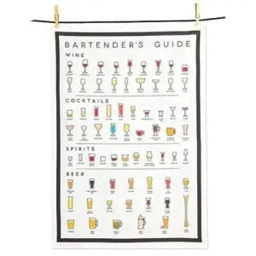Bartender's Guide Tea Towel | Treasures of my HeART