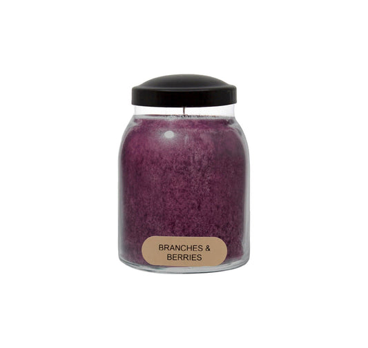 Branches and Berries  Scented Candle - 6 Oz, Baby Jar | Treasures of my HeART