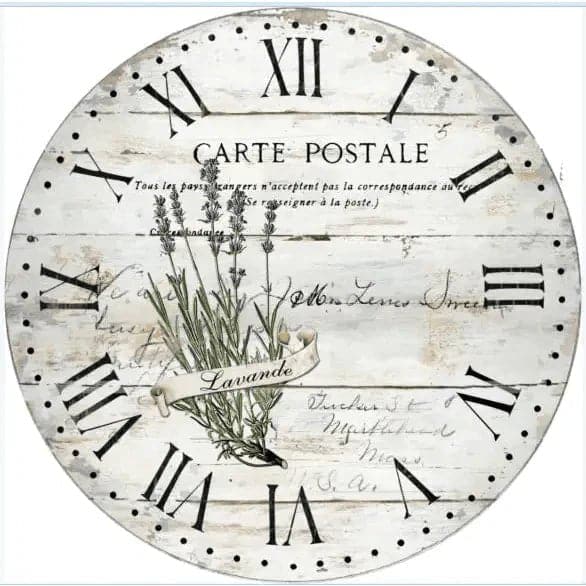 Carte Postale Wall Clock | Treasures of my HeART