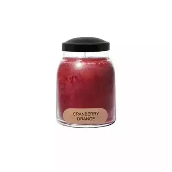 Cranberry Orange Scented Candle - 6 Oz, Baby Jar - Treasures of my HeART